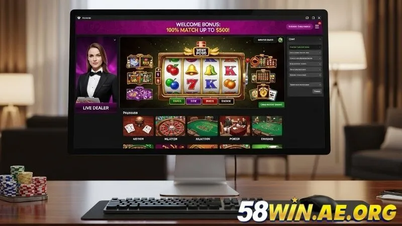 Giới thiệu 58Win: Sòng bài trực tuyến uy tín và đẳng cấp 1 Lịch sử hình thành và tầm nhìn chiến lược của 58Win